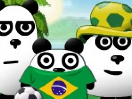 3 Pandas in Brazil