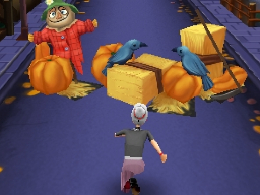 Angry Gran Run Halloween Village