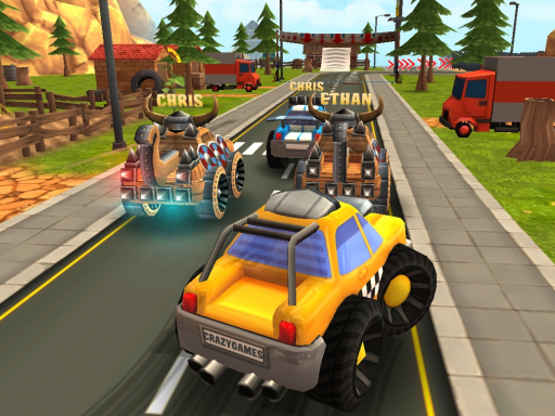 Cartoon Hot Racer 3D