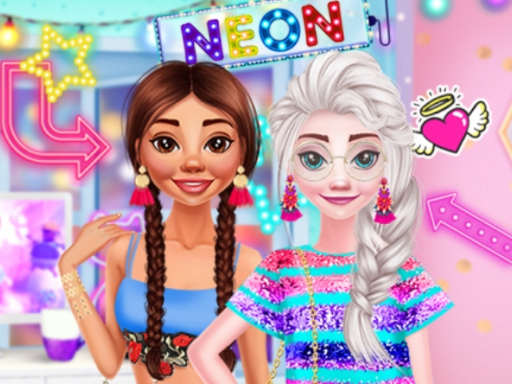 Disney Neon Dresses