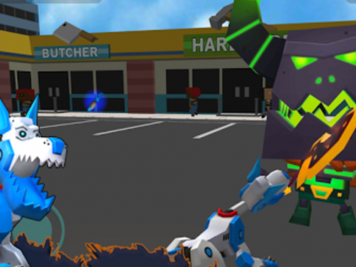 Robot Dog City Simulator