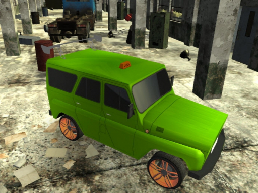 Russian UAZ 4x4 Driving Simulator