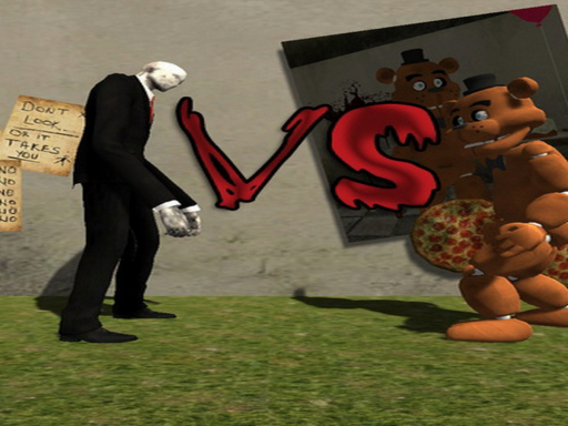 Slenderman VS Freddy The Fazbear